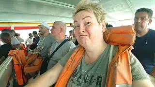 Попали в ШТОРМ на пароме😵Народ ПЕРЕВОЛНОВАЛСЯ и ПЕРЕСТРАХОВАЛСЯ😅Вот такие ПРИКЛЮЧЕНИЯ в Паттайе