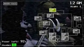 FNAF1 #1 ночь