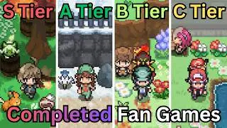Ranking Every COMPLETED Pokemon Fan Game I've Played! (2026 Edition)