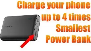The Smallest 10000mAh Power Bank! - Anker Powercore 1000 Review