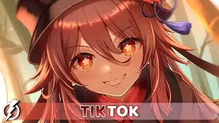 Nightcore - TiK ToK (EQRIC & JOZUA & Robbe Cover) - Lyrics