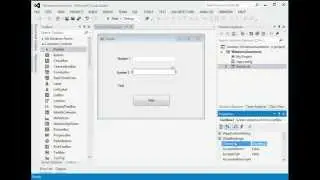 Adding two numbers in VB.NET .