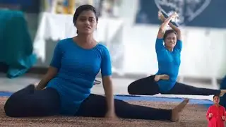 Solo Artistic Yoga Perform By Yogini Riya। About Yoga