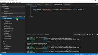 How to create your first angularjs app