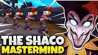PINK WARD BEING A SHACO MASTERMIND FOR 10 MINUTES STRAIGHT