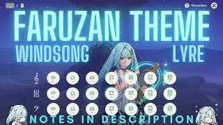 Faruzan Theme on Genshin Lyre