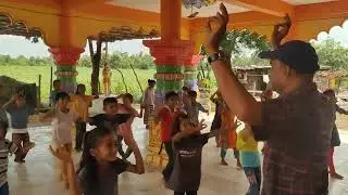 नाच रे मोरा..कृती युक्त गीत ..उपक्रमशील शिक्षक श्री.गंगासागरे सर सादरीकरण#gondjevalitanda #zp school
