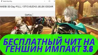 ЧИТ НА ГЕНШИН ИМПАКТ 3.6 / ГЕНЕРАТОР КЛЮЧА НА AKEBI / ЧИТ НА GENSHIN IMPACT 3.6 / Akebi
