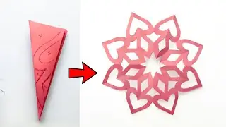 Paper Cutting Decoration || How to make Paper Cutting for Room Decoration