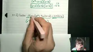 72A Saxon Algebra 1, Lesson 72A Factors That Are Sums