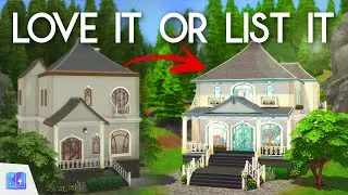 CREEK SIDE CORNER ~ LOVE IT OR LIST IT RENOVATION: Sims 4 Realm of Magic Speed Build