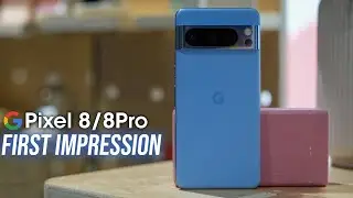 Google Pixel 8 Pro Hands on - With Its Incredible A.I. Features!