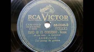 Angelillo - Toíto te lo consiento (Glosa a la soleá, 1953)