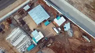 Acompanhamento de Obras com Drone