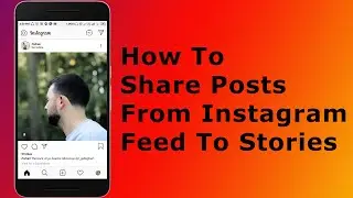 How To Share Posts From Instagram Feed To Stories? | Trendz Plus