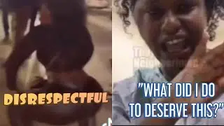 Women that was hit with the brick is confused