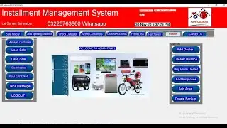 Installment and cash management system Desktop version|| #Leasing software ||#installment Software