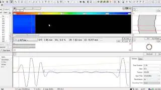IRIS Setting A Scan with No Rectification
