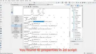 ARCHICAD 22 DEMO Reinforcement label for Beam using GDL and properties expressions
