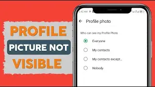 Why Some Contacts Can't See Your WhatsApp Profile Picture? Fix It Now!