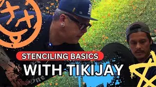 How to Make Large Stencils for Murals | Graffiti Art Tutorial