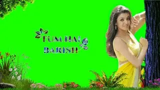 Green skin video girl l Green Screen video backraund