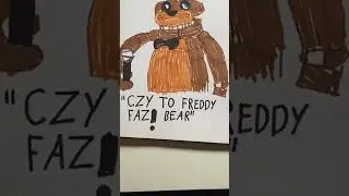 My art skills 💀 #freddyfazbear #Shorts #art