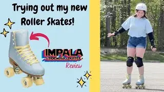 Trying out my new Roller Skates