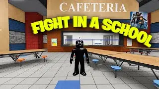 I Became A Demon In Roblox Fight In A School😈 (THEY CANT STOP MEEEE)