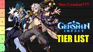 I Rank EVERY GENSHIN IMPACT CHARACTER based on their NON COMBAT PASSIVE - Genshin Impact 3.0