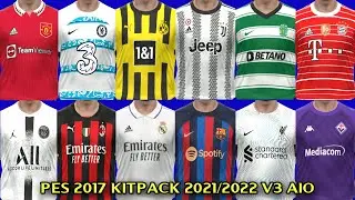 PES 2017 Kitpack Season 2022 - 2023 [Update July 2022]