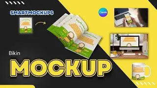 Bikin Mockups mudah di canva