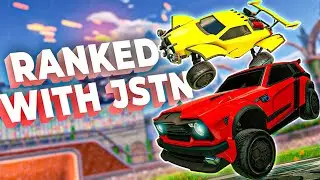 Pushing for SUPERSONIC LEGEND in Rocket League | 2v2 with JSTN | NRG GarrettG