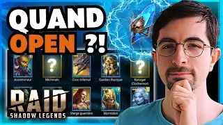 When to open shards on Raid Shadow Legends? + My shard open! 💎🔥