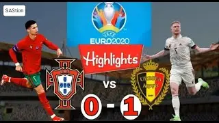 Curse of Coca-Cola // Euro // 2021 // Quarter Final // Highlights //Lukaku vs Ronaldo//BEL 1 POR 0//