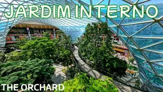 Jardim Interno | Floresta no Aeroporto - The Orchad