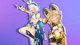 Mualani // Kachina 😺 - Tell Me Dance -【MMD Genshin Impact 4K | 60FPS】