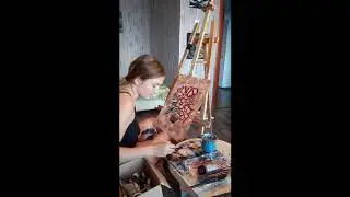 цветы flowers рисую цветы drawing the flowers