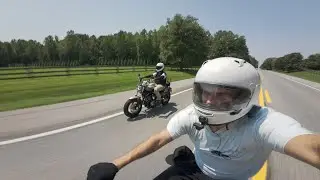 A Hot Day On The Triumph Bobber