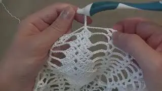 Скатерть простая для начинающих. Часть 10.