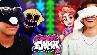 Friday Night Funkin' But It's Multiplayer and Blindfolded