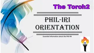 Phil-IRI Orientation 