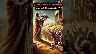 ¡El Secreto de Moisés para Alimentar a Millones! 🍞🕊️ #Moisés #biblia #viralvideo