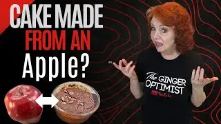 Cake Made from an Apple #healthycake #chocolatecakerecipe #instantvortexprorecipe