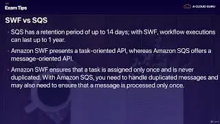 AWS-Associate 10.2 Applications -  SWF
