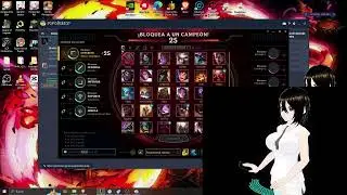 Vtuber manco jugando al lol