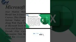 Free Microsoft Excel Courses | With Free Certificate  