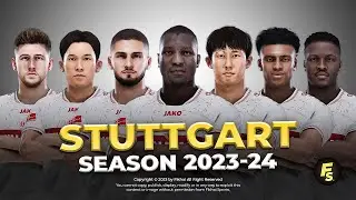 VfB Stuttgart Facepack Season 2023/24 - Sider and Cpk - Football Life 2024 and PES 2021