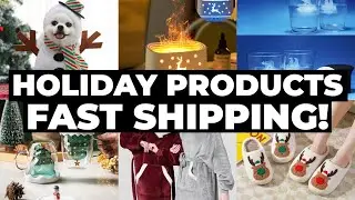 10 Winning Holiday Dropship Products with 7-15 Day Shipping!