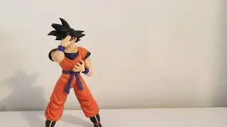 Goku vs Piccolo trailer (stop motion Dragon Ball Kite)